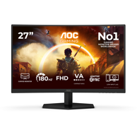 AOC Monitor G4, 27", 1920 x 1080, IPS, 180 Hz, crni
